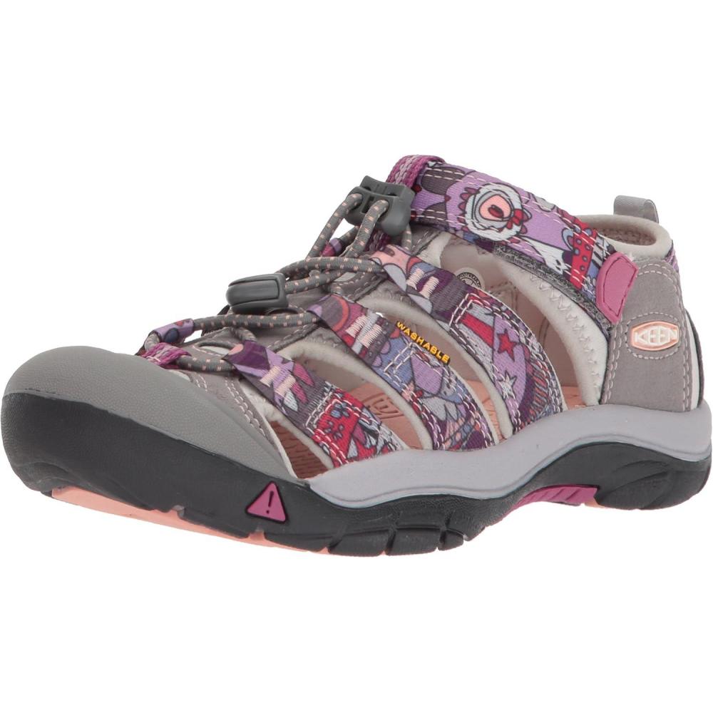 imageKEEN UnisexChild Newport H2 Closed Toe Water SandalsGrape Kiss Print