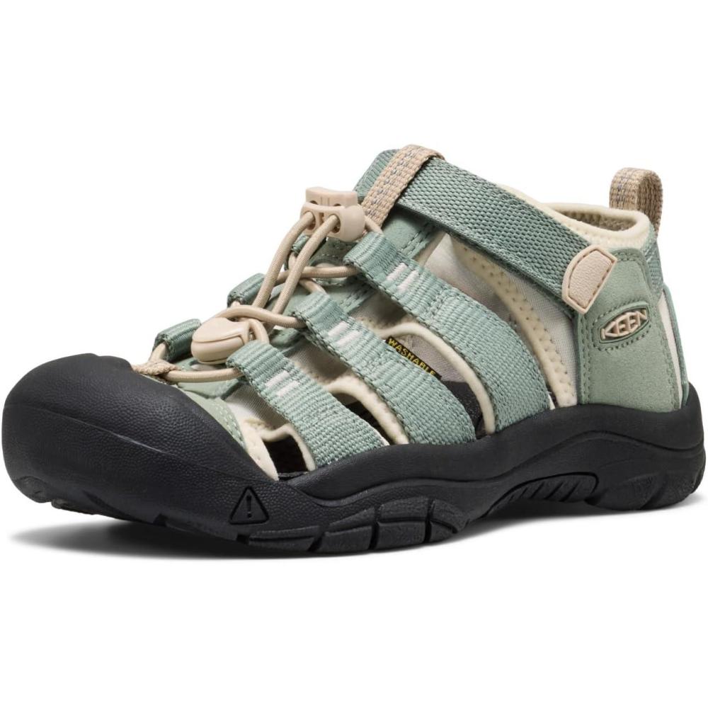 imageKEEN UnisexChild Newport H2 Closed Toe Water SandalsLily PadBlack