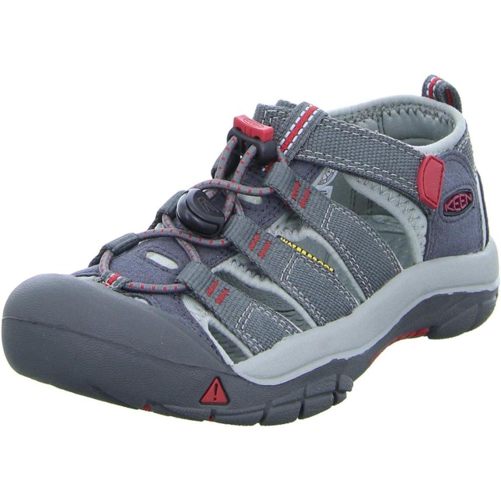 imageKEEN UnisexChild Newport H2 Closed Toe Water SandalsMagnetTango Red
