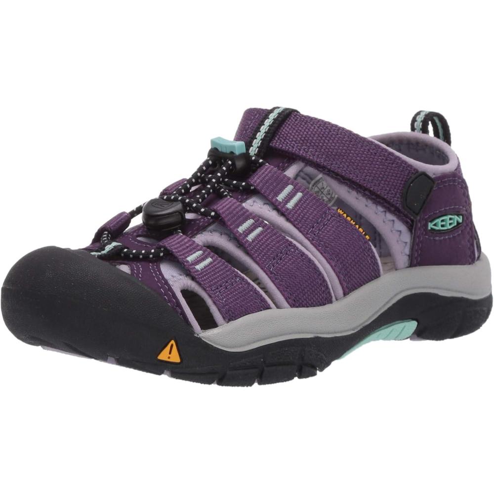 imageKEEN UnisexChild Newport H2 Closed Toe Water SandalsPurple PennantLavender Gray