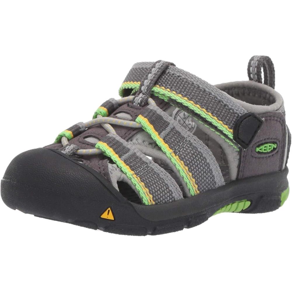 imageKEEN UnisexChild Newport H2 Closed Toe Water SandalsRacer Gray