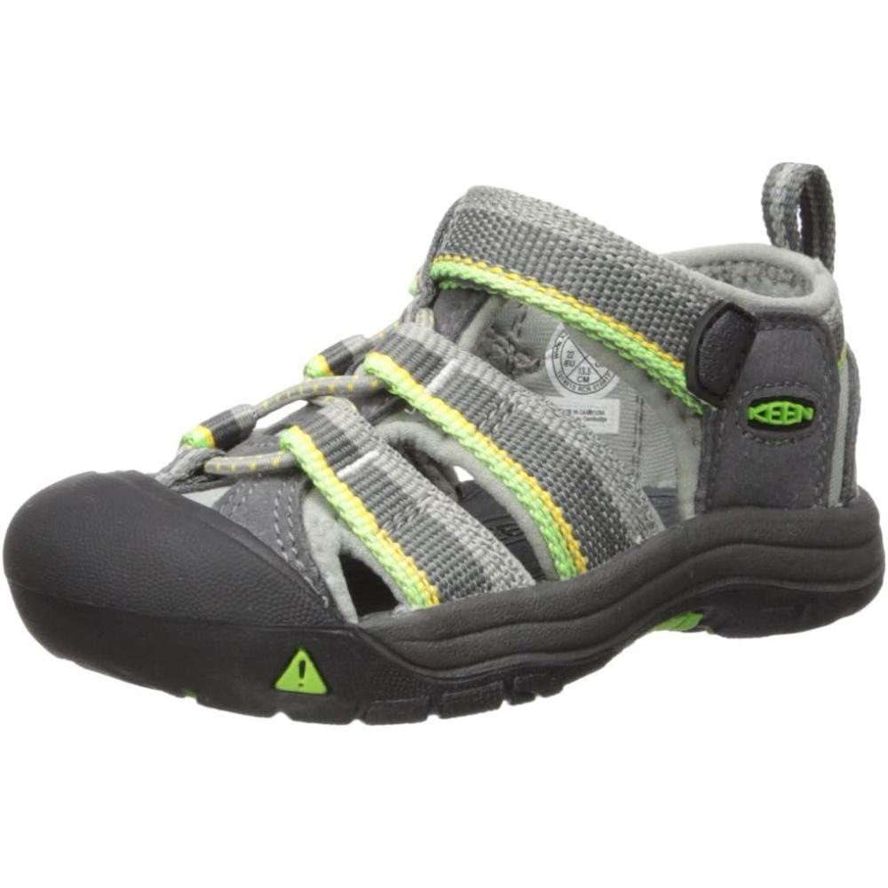 imageKEEN UnisexChild Newport H2 Closed Toe Water SandalsRacer GrayOg