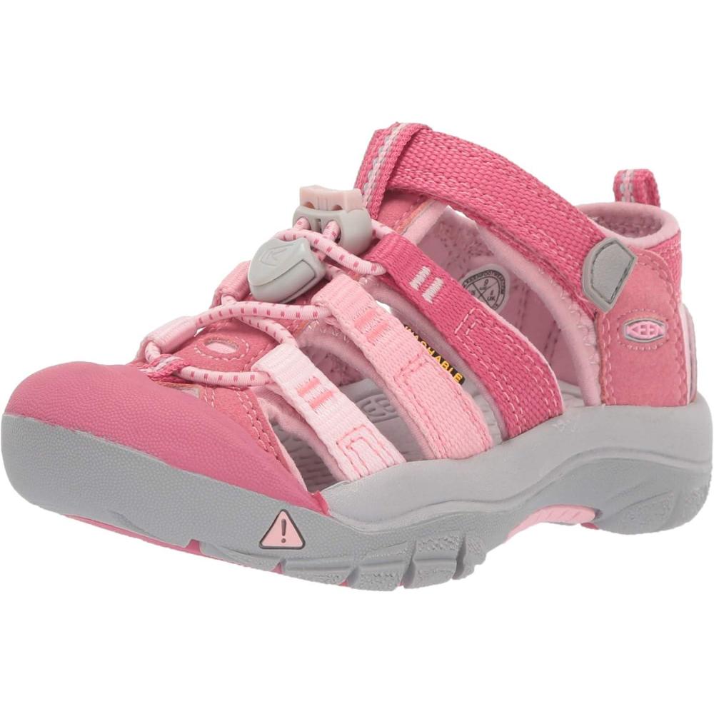 imageKEEN UnisexChild Newport H2 Closed Toe Water SandalsRapture RosePowder Pink