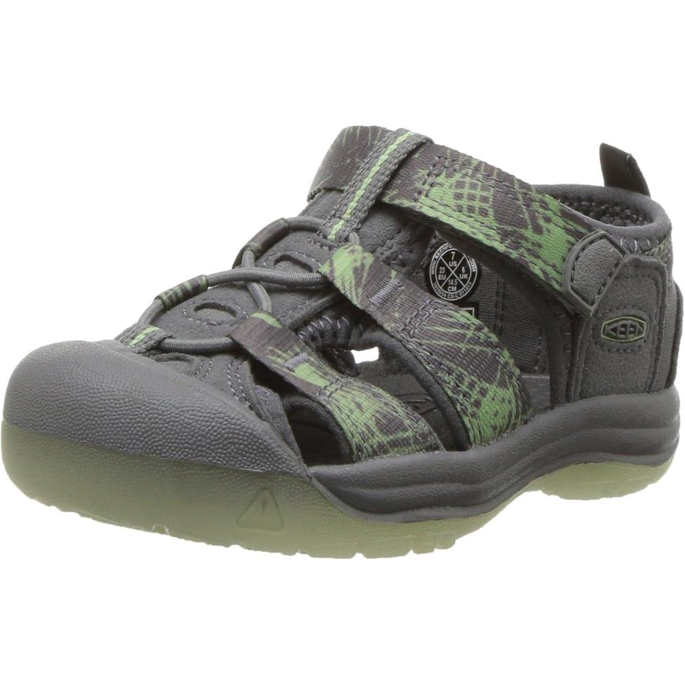 imageKEEN UnisexChild Newport H2 Closed Toe Water SandalsSteel GreyGlowOg