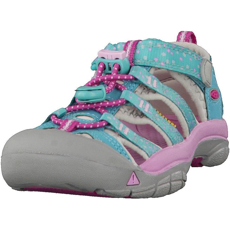 imageKEEN UnisexChild Newport H2 Closed Toe Water SandalsViridian Dots