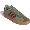 adidas Men’s VL Court 3.0 Shoe(Tent Green Shadow Red Olive Strata)