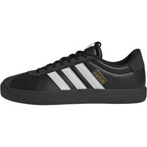adidas Men’s VL Court 3.0 Shoe(Black/Orbit Grey/Gold Metallic)