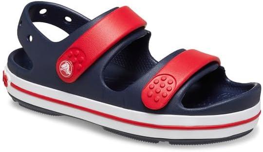 imageCrocs Kids Crocband Cruiser SandalsNavyVarsity Red