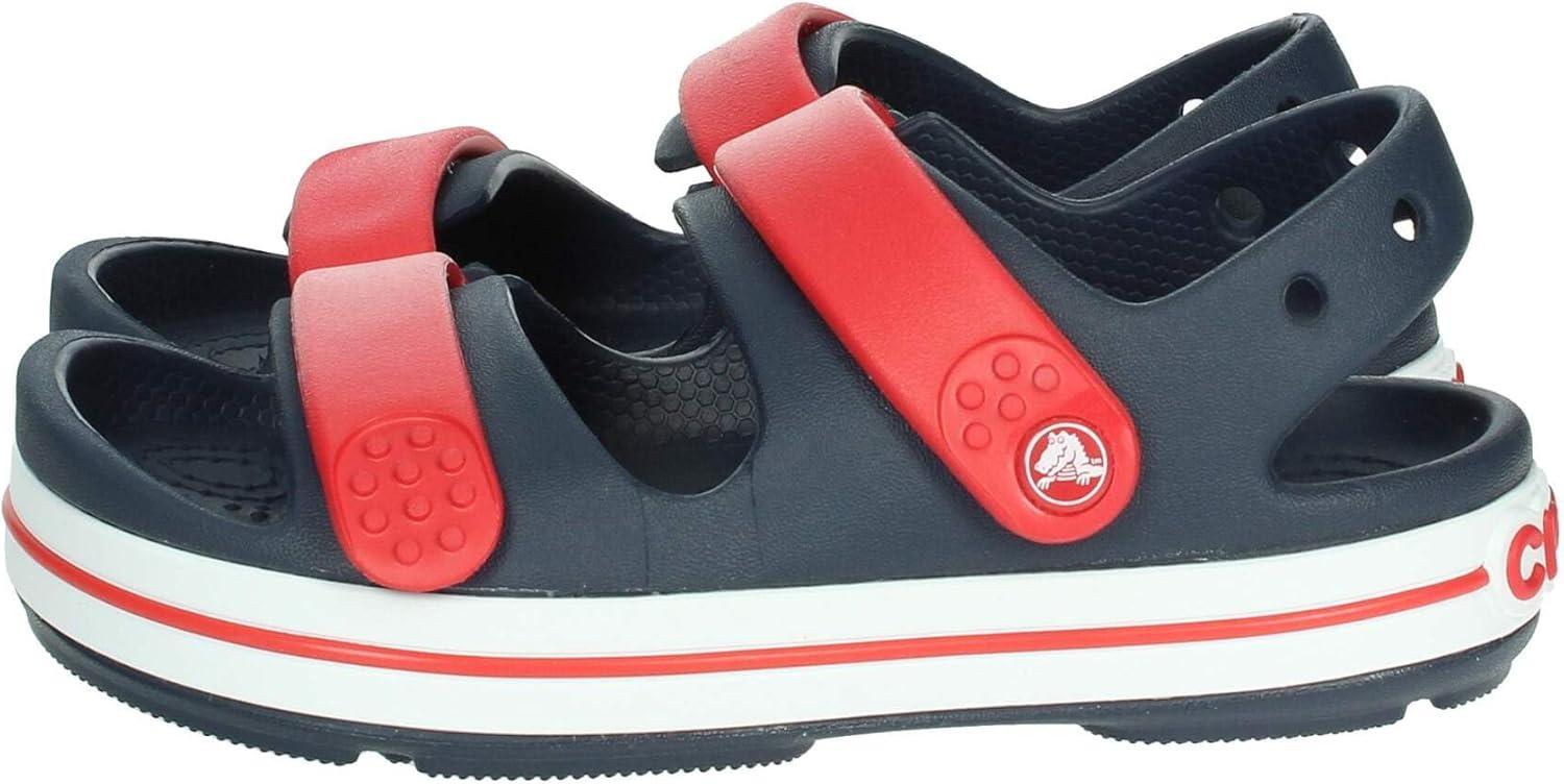 imageCrocs Kids Crocband Cruiser SandalsNavyVarsity Red