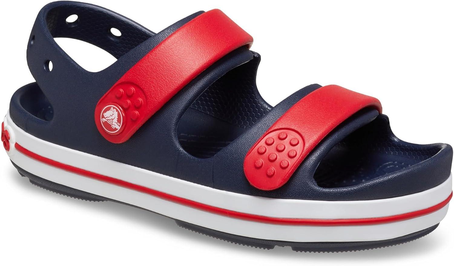 imageCrocs Kids Crocband Cruiser SandalsNavyVarsity Red