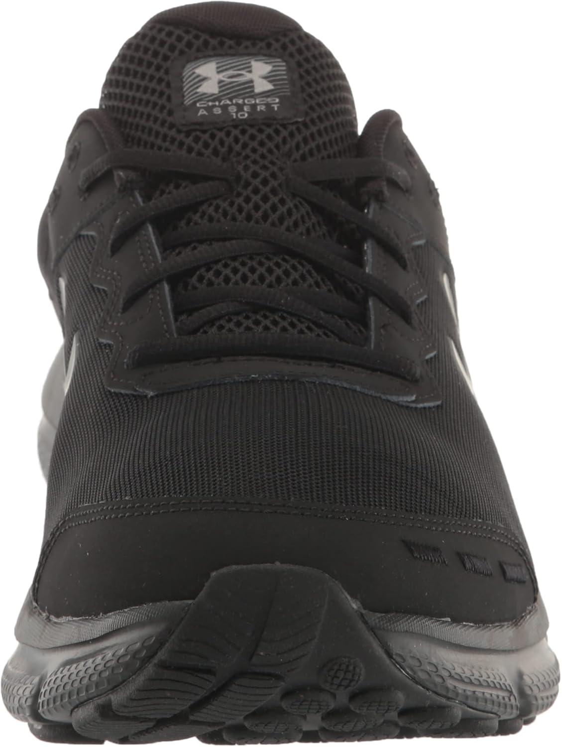 imageUnder Armour Mens Charged Assert 10 Shoes001 BlackBlackPitch Gray