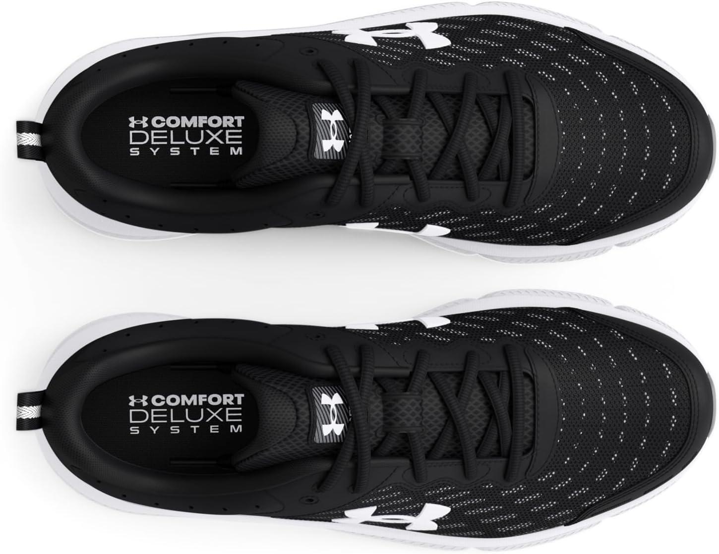 imageUnder Armour Mens Charged Assert 10 Shoes001 BlackBlackWhite