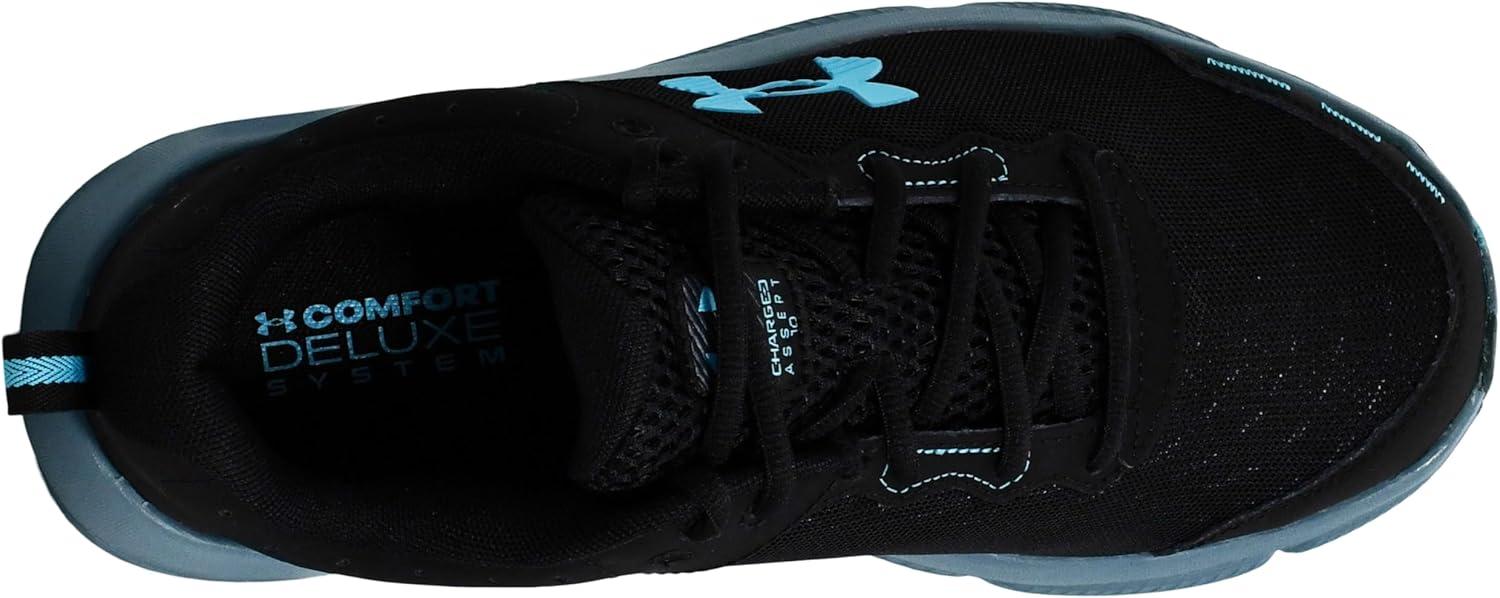 imageUnder Armour Mens Charged Assert 10 Shoes003 BlackBlackBlue Surf