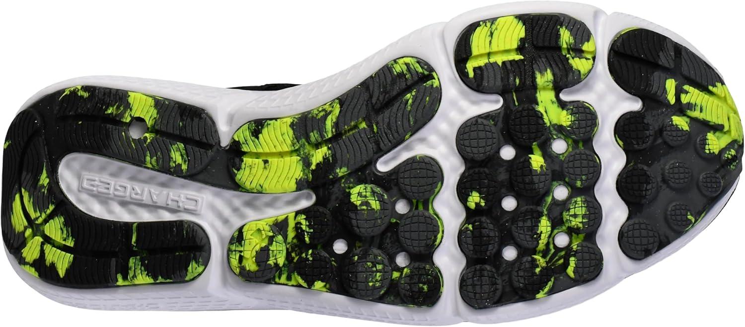 imageUnder Armour Mens Charged Assert 10 Shoes004 BlackBlackHigh Vis Yellow