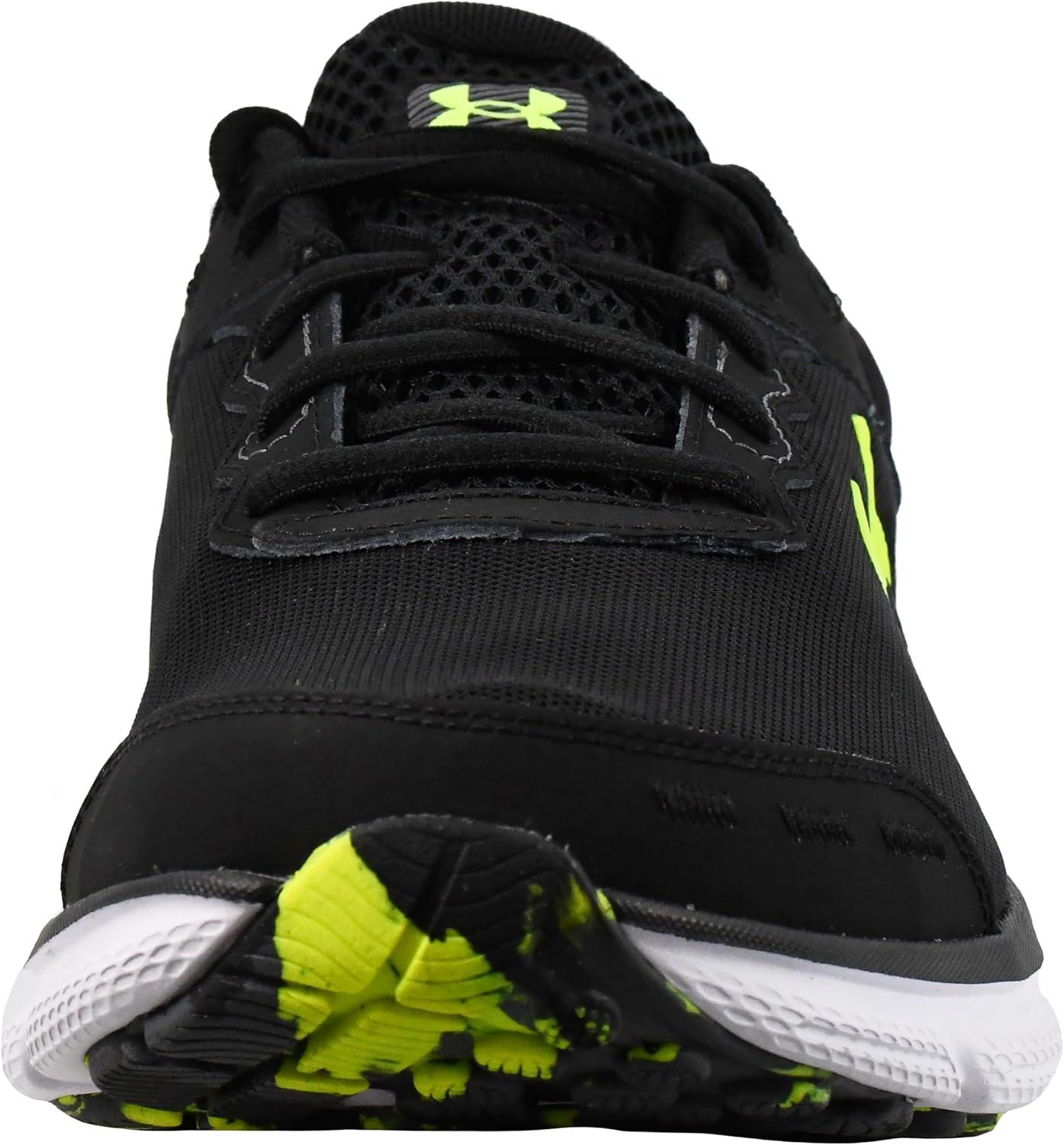 imageUnder Armour Mens Charged Assert 10 Shoes004 BlackBlackHigh Vis Yellow