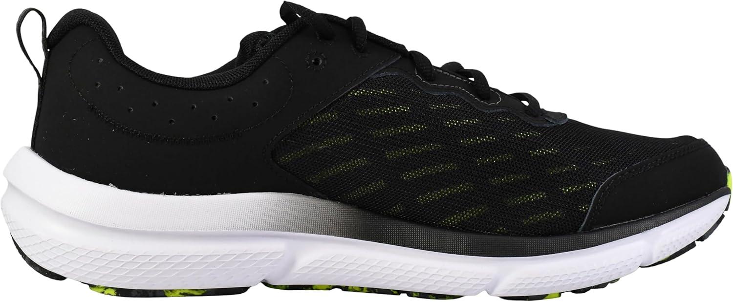 imageUnder Armour Mens Charged Assert 10 Shoes004 BlackBlackHigh Vis Yellow