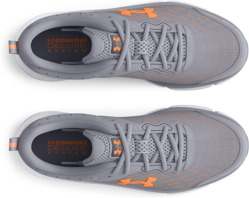 imageUnder Armour Mens Charged Assert 10 Shoes103 SteelSteelAtomic