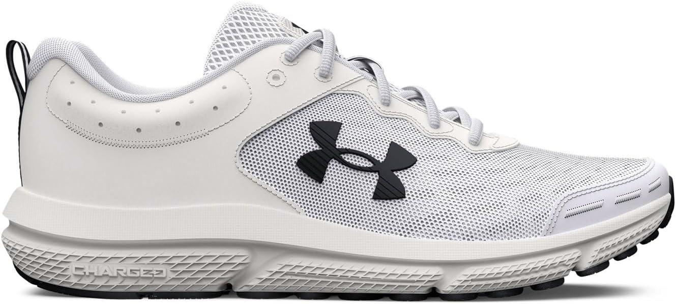 imageUnder Armour Mens Charged Assert 10 Shoes104 WhiteBlackBiancoNero