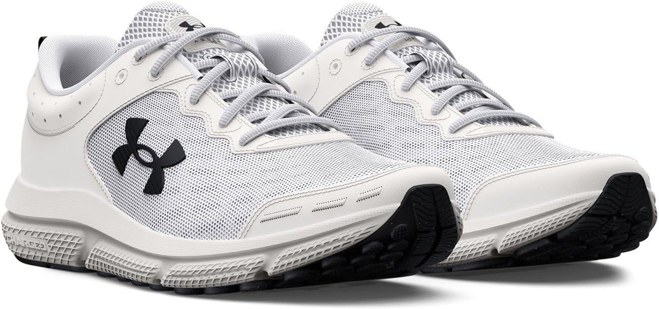 imageUnder Armour Mens Charged Assert 10 Shoes104 WhiteBlackBiancoNero