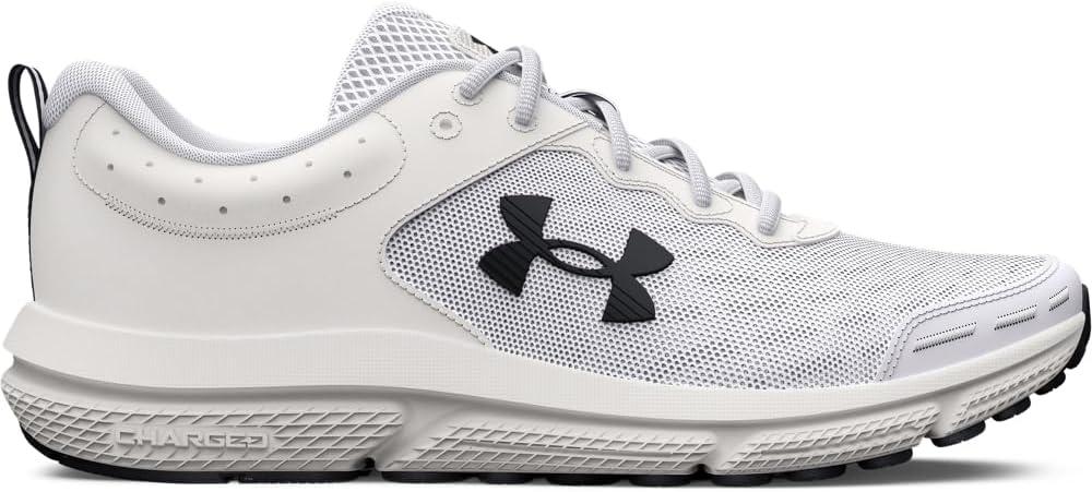 imageUnder Armour Mens Charged Assert 10 Shoes104 WhiteBlackBlack