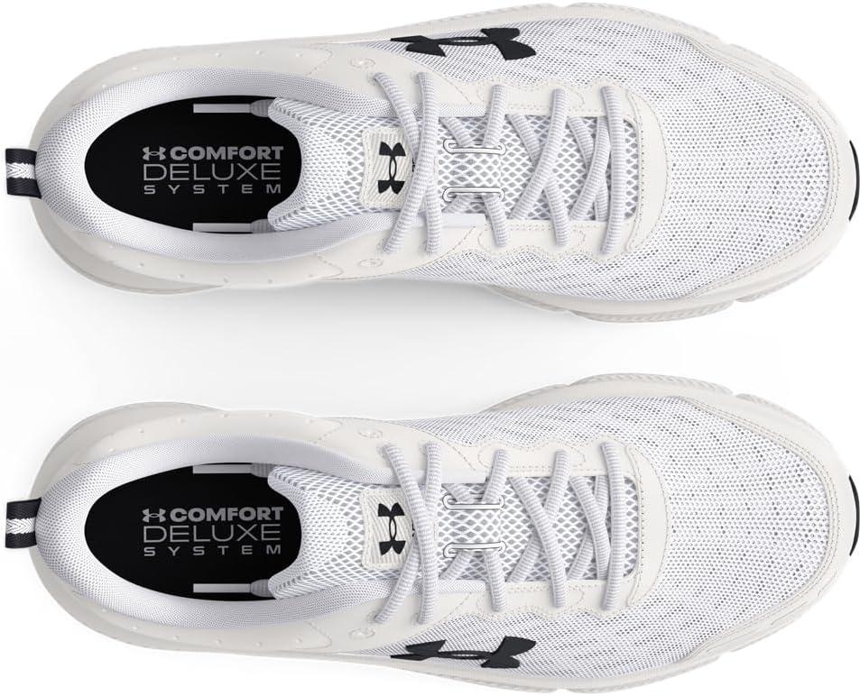imageUnder Armour Mens Charged Assert 10 Shoes104 WhiteBlackBlack