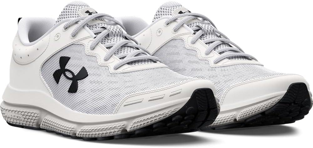 imageUnder Armour Mens Charged Assert 10 Shoes104 WhiteBlackBlack