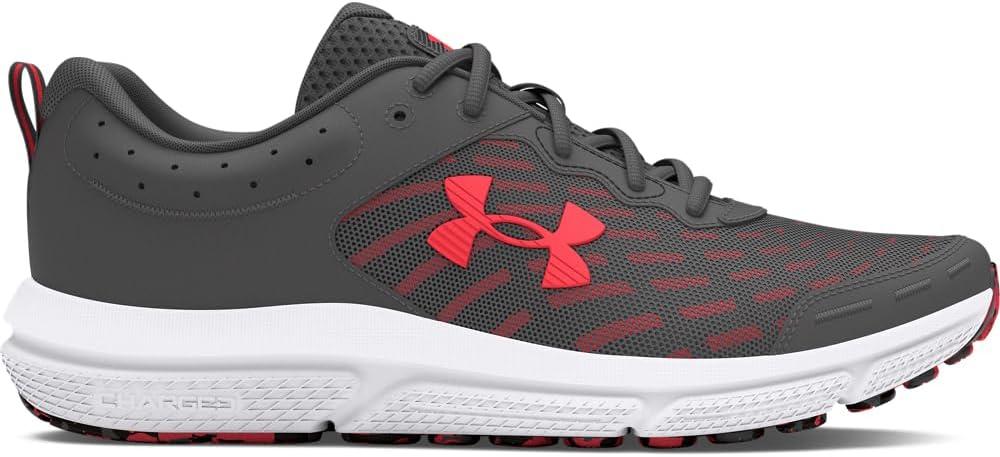 imageUnder Armour Mens Charged Assert 10 Shoes109 CastlerockCastlerockRacer Red