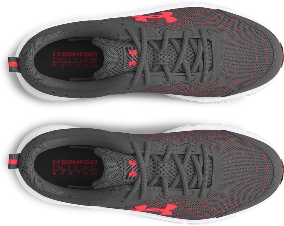 imageUnder Armour Mens Charged Assert 10 Shoes109 CastlerockCastlerockRacer Red