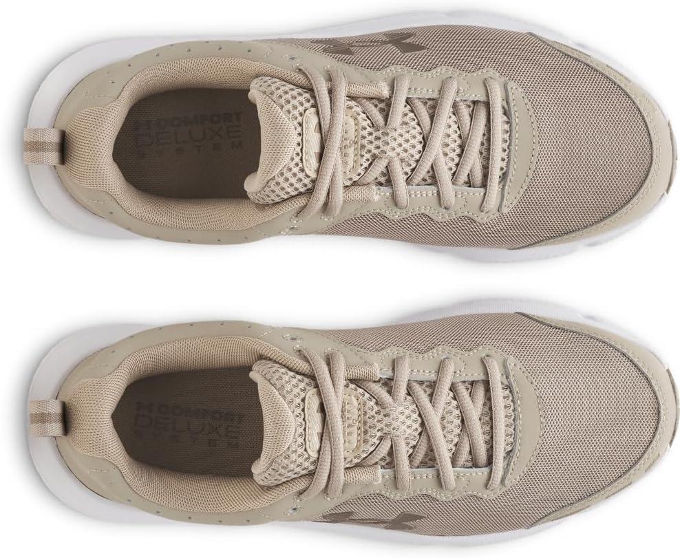 imageUnder Armour Mens Charged Assert 10 Shoes203 Timberwolf TaupeKhaki BaseTaupe Dusk