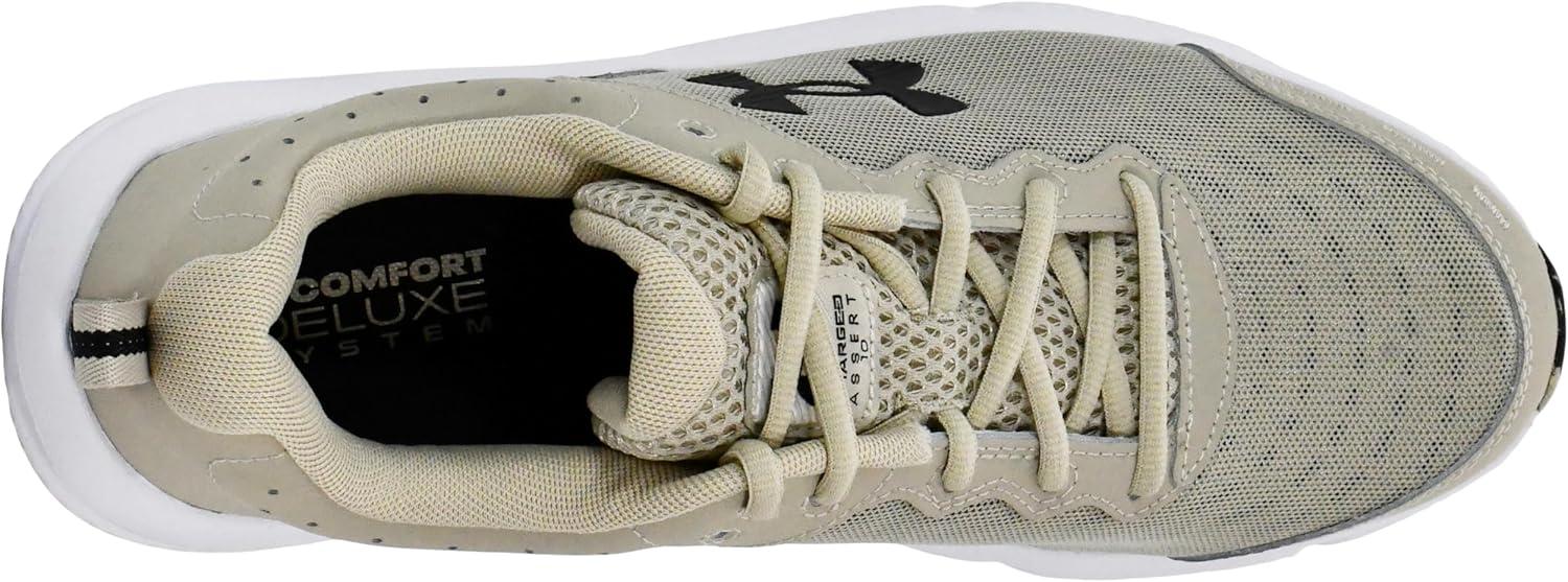 imageUnder Armour Mens Charged Assert 10 Shoes289 Khaki BaseKhaki BaseBlack