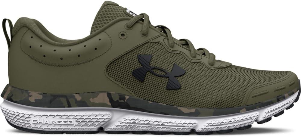 imageUnder Armour Mens Charged Assert 10 Shoes300 Marine Od GreenMarine Od GreenBlack
