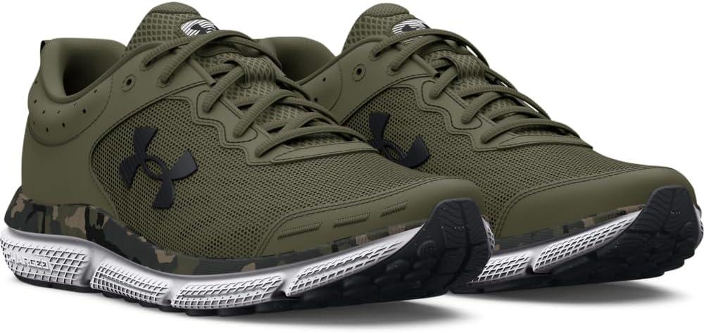 imageUnder Armour Mens Charged Assert 10 Shoes300 Marine Od GreenMarine Od GreenBlack