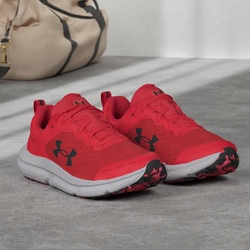 imageUnder Armour Mens Charged Assert 10 Shoes600 RedRedBlack
