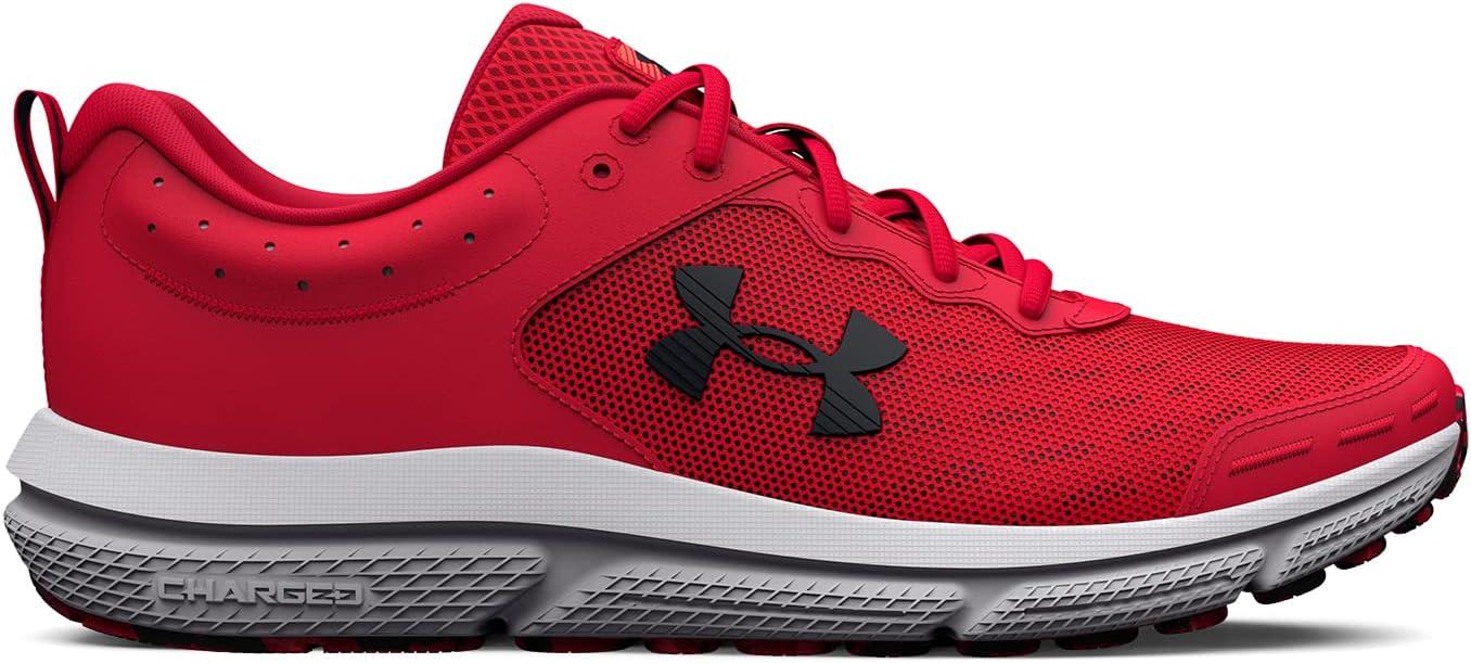 imageUnder Armour Mens Charged Assert 10 Shoes600 RedRedBlack