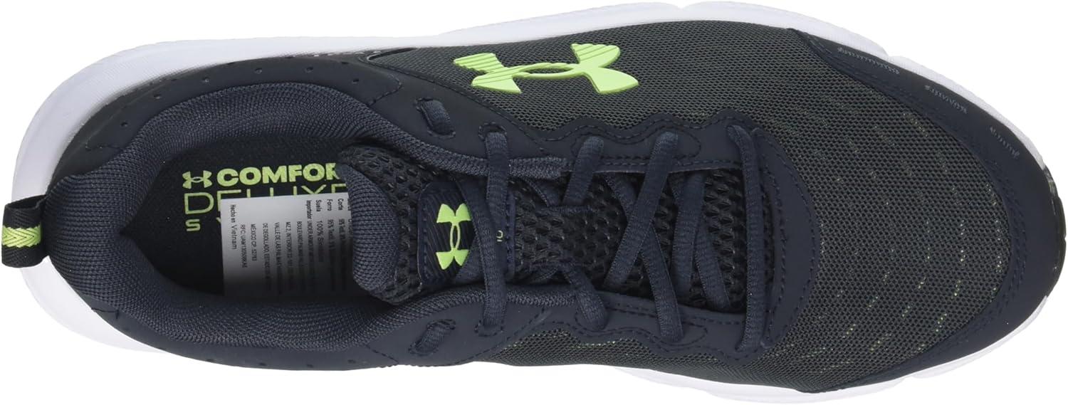 imageUnder Armour Mens Charged Assert 10 ShoesAnthraciteAnthraciteMorph Green
