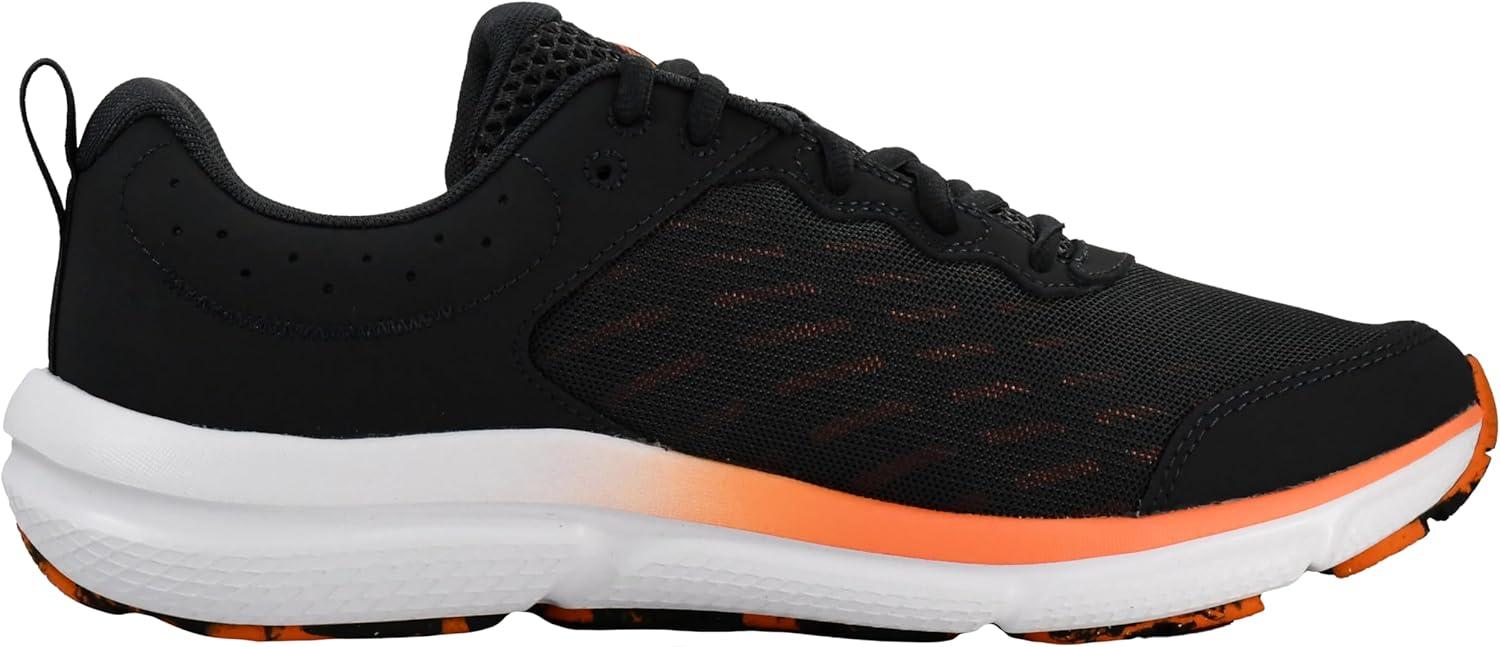 imageUnder Armour Mens Charged Assert 10 ShoesAnthraciteTeam OrangeBlack