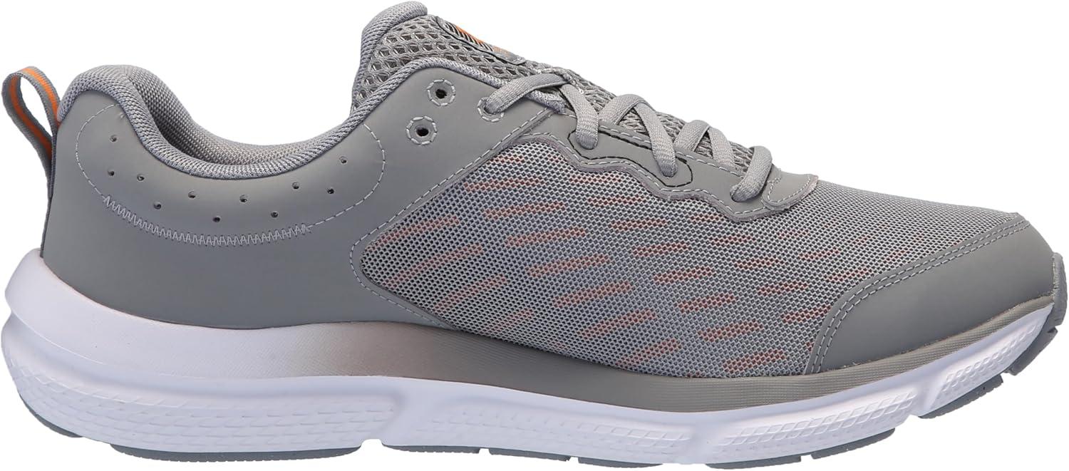 imageUnder Armour Mens Charged Assert 10 ShoesMod GrayMod GrayGreen Sheen