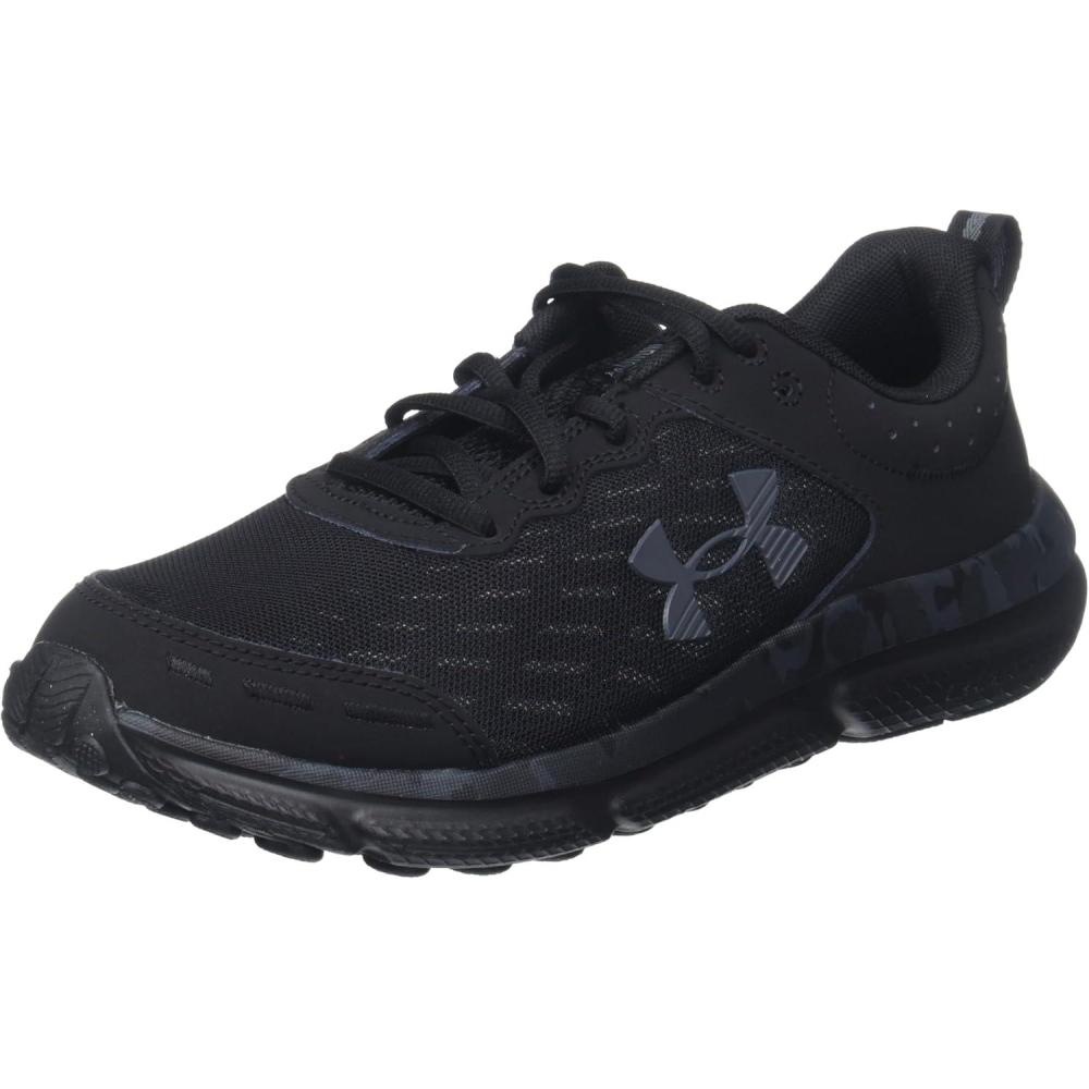 imageUnder Armour Mens Charged Assert 10 Shoes001 BlackBlackPitch Gray