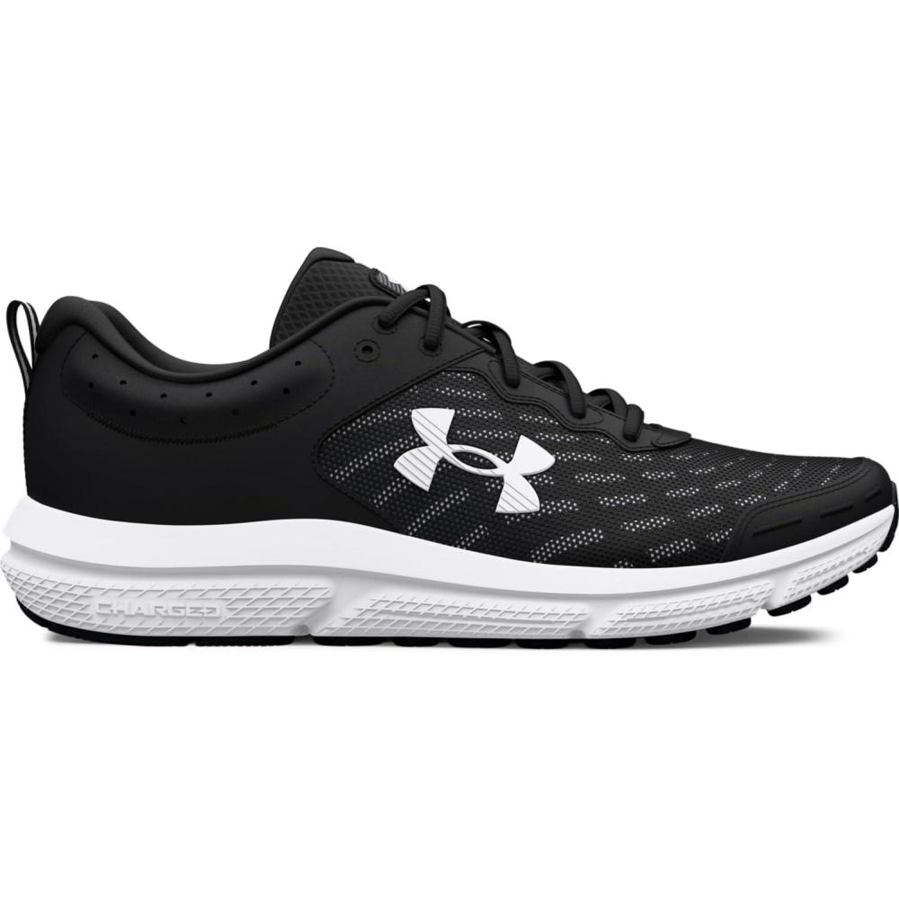 imageUnder Armour Mens Charged Assert 10 Shoes001 BlackBlackWhite