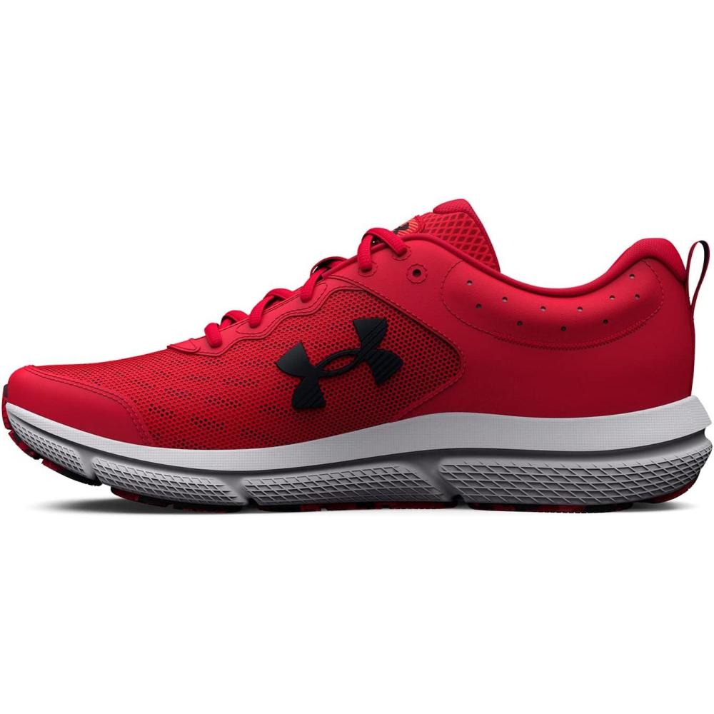 imageUnder Armour Mens Charged Assert 10 Shoes600 RedRedBlack