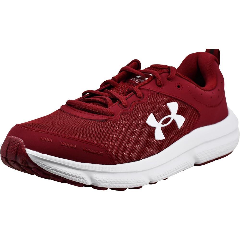 imageUnder Armour Mens Charged Assert 10 ShoesCardinalCardinalWhite
