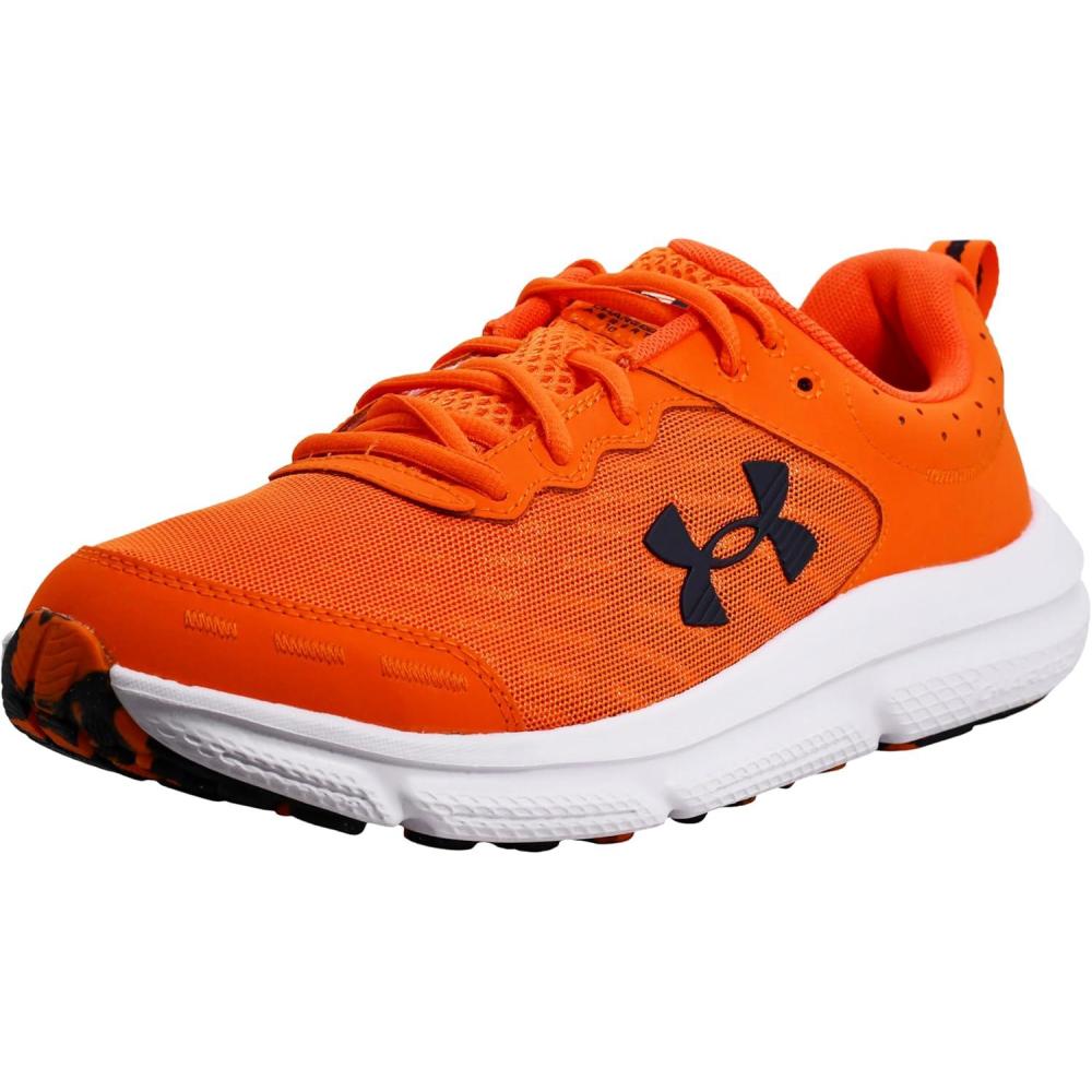 imageUnder Armour Mens Charged Assert 10 ShoesTeam OrangeTeam OrangeAnthracite