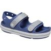 Crocs Kids’ Crocband Cruiser Sandals(Bijou Blue/Light Grey)