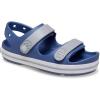 Crocs Kids’ Crocband Cruiser Sandals(Bijou Blue/Light Grey)