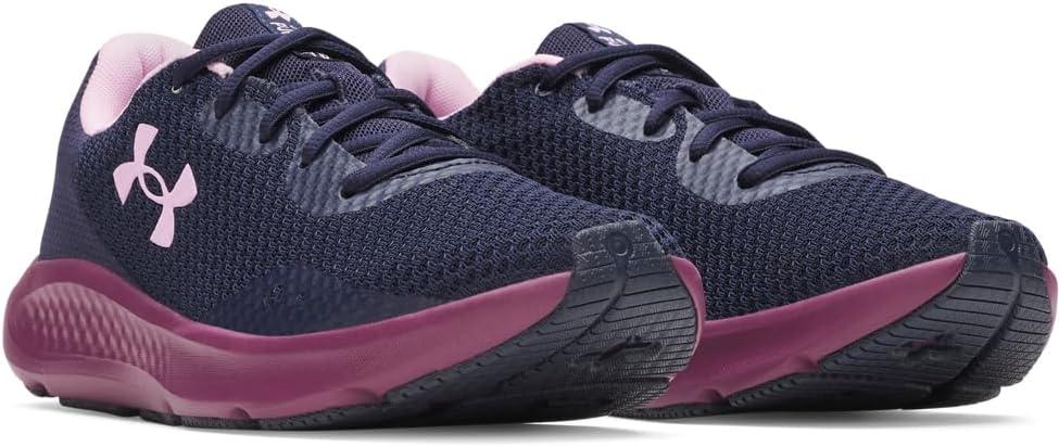 imageUnder Armour Womens Charged Pursuit 3Running Shoe410 Midnight NavyPurple GeminiStellar Pink