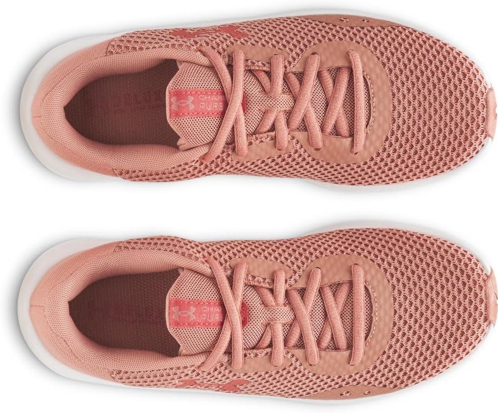 imageUnder Armour Womens Charged Pursuit 3Running Shoe696 Canyon PinkCanyon PinkSedona Red
