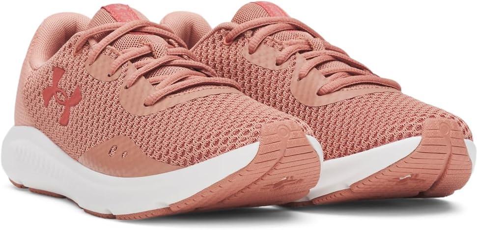 imageUnder Armour Womens Charged Pursuit 3Running Shoe696 Canyon PinkCanyon PinkSedona Red
