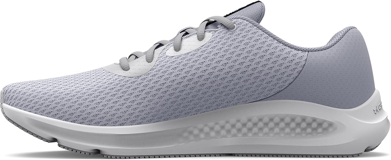 imageUnder Armour Womens Charged Pursuit 3Running ShoeHalo Gray 101Black
