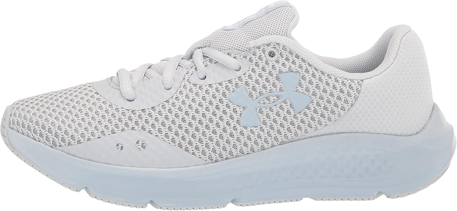 imageUnder Armour Womens Charged Pursuit 3Running ShoeHalo Gray 107Breaker Blue