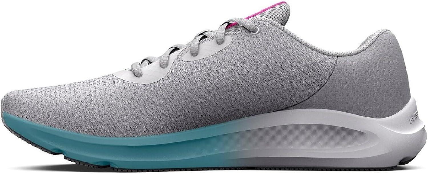 imageUnder Armour Womens Charged Pursuit 3Running ShoeHalo GrayHalo GrayRebel Pink